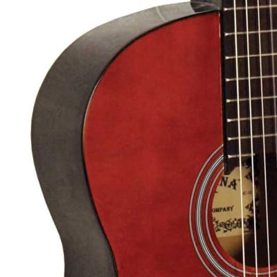 Indiana IC-25 Classical Full Size Nylon String 6-Acoustic Guitar w/Adjustable Truss Rod image 2