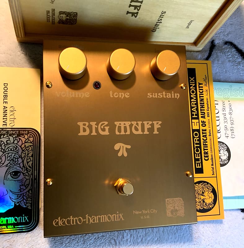 Electro-Harmonix Double Anniversary Big Muff Pi | Reverb