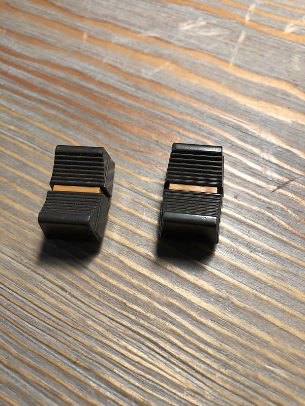 2 Tascam fader caps (Dark Grey) 388 Reverb