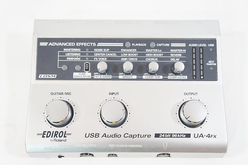 Edirol UA-4FX USB Audio Capture AUDIO I/F Built-in Effects