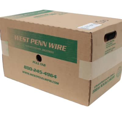 West Penn 227 2 Cond 12 AWG Unshielded CMR Rated Black, 1000' image 12