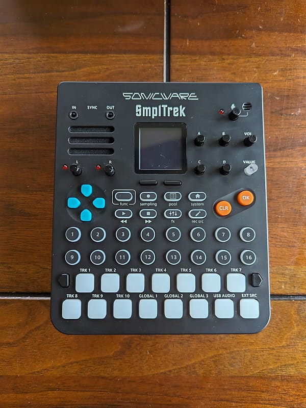 Sonicware SmplTrek Portable Production Sampler | Reverb