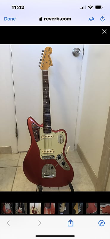 Fender Johnny Marr Signature Jaguar 2012 - Present - Metallic KO image 1
