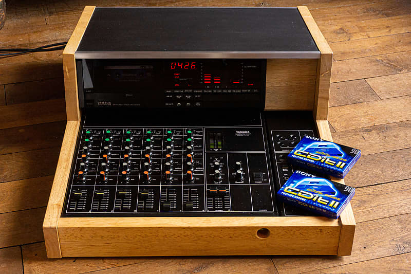 Yamaha MT44D + RM602 - 4 track recorder mixer | Reverb Sweden