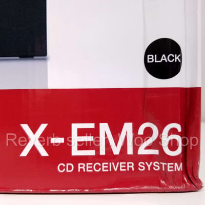Pioneer X-EM26 10W CD FM Receiver Bluetooth Wireless Music System w/ Speakers image 3