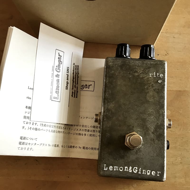 通販 Lemon & Ginger rite fuzz エフェクター - fishtowndistrict.com