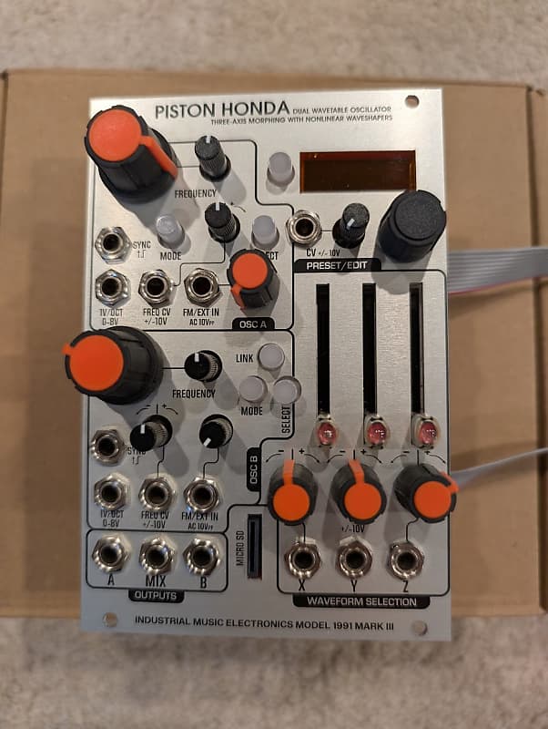 Industrial Music Electronics Piston Honda mk3