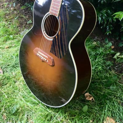 Gibson SJ100 1941 Reissue (J200) 2000s - Sunburst image 3