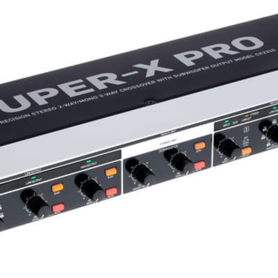 Behringer Super-X Pro CX2310 V2 Multi-channel Crossover with Subwoofer Output image 3