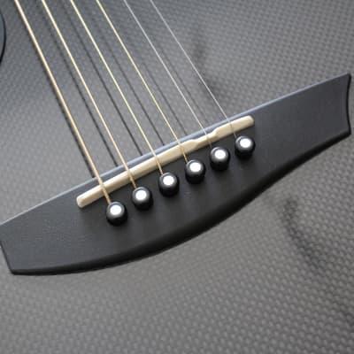 McPherson Touring Carbon Fiber Acoustic Guitar in White image 5