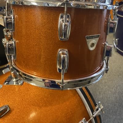 Ludwig Standard S-300 Gold Mist Drum Set - 20/14/12 image 6