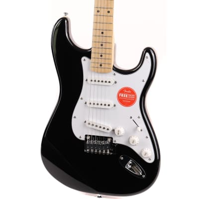 Squier Affinity Series Stratocaster Black Open-Box image 6