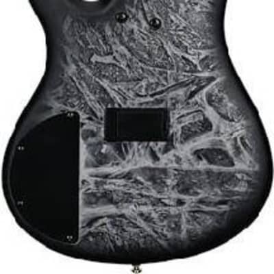 Ibanez SR300EDXBZM Bass Guitar Black Ice Frozen Matte image 4