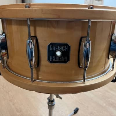 6.5x14 Gretsch New Classic Maple Snare Drum-Satin Natural