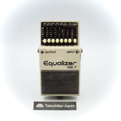 Boss GE-7 Graphic EQ 1981 - 1992 Made In Japan | Reverb