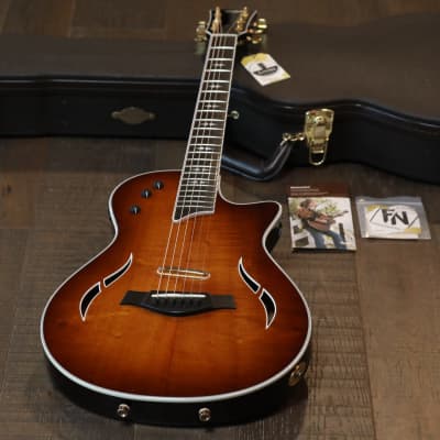 2014 Taylor T5Z Custom Acoustic/ Electric Guitar Koa Shaded Edgeburst + OHSC for sale
