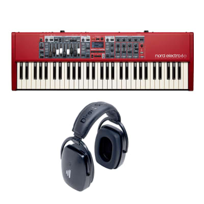Nord Electro 6D 61 61-Key Keyboard Synth w/ Direct Sound Headphones