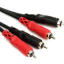 Hosa Technology Stereo Interconnect Cables Dual RCA to Same 3m CRA-203