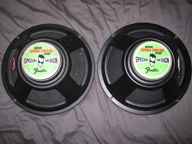 Fender special design speaker 12 online