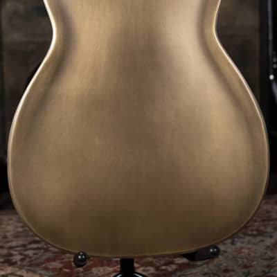 National T-14 Tricone Cutaway, Antique Brass, Slimline Pickup with National Deluxe Hardshell Case image 8