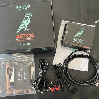 Walrus Audio Aetos 120V Clean Power Supply V1.5 Pedal board power supply w/box + cables for sale