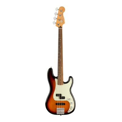Fender Player Plus Precision 4-String Bass Guitar (Right-Hand, 3-Color Sunburst)