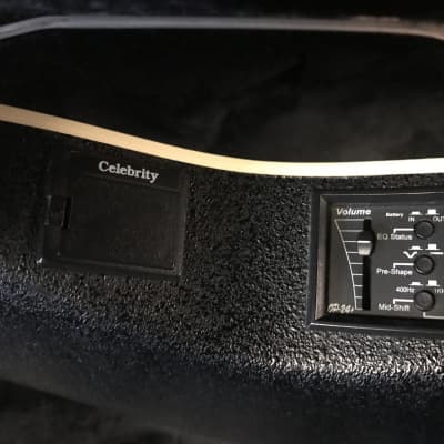 ovation celebrity CC157 acoustic electric guitar made in Korea 1995 in excellent condition with original hard case image 11
