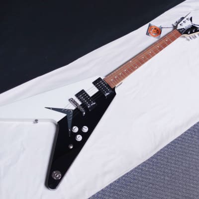 DEAN Michael Schenker Standard electric GUITAR new w/ CASE - Black and White image 3