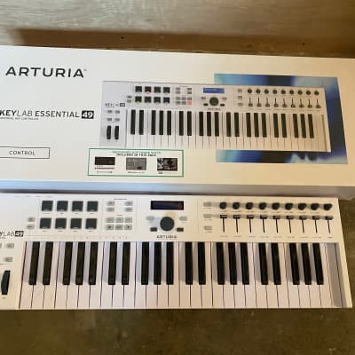 Arturia KeyLab Essential 49 MIDI Controller White image 1