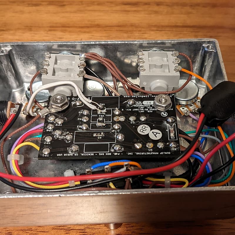 Fuzz Face in Custom Enclosure w/Mods