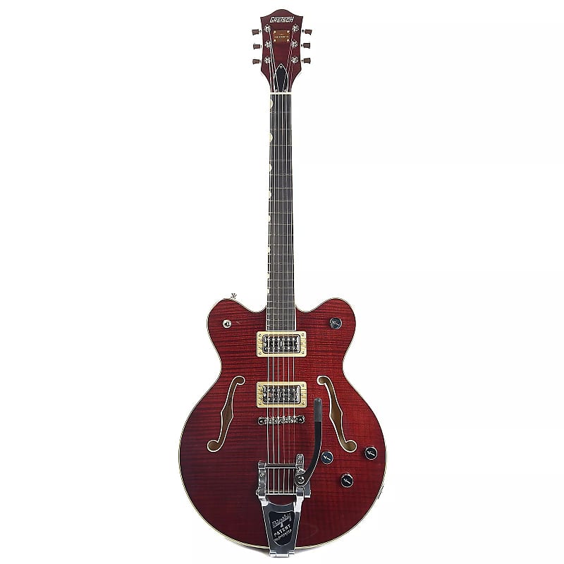 Gretsch G6609TFM Players Edition Broadkaster with Flame Maple Top image 1