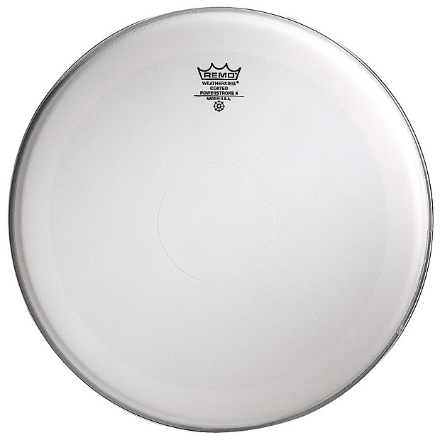Remo Powerstroke P4 Coated Top Clear Dot Drum Head 16" image 1