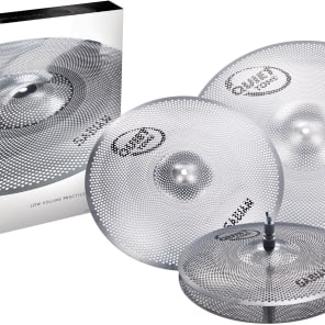 Sabian QTPC503 Quiet Tone Low Volume 14 / 16 / 20" Cymbal Pack