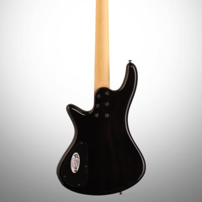 Schecter Stiletto Extreme-4 Electric Bass, See Thru Black image 5