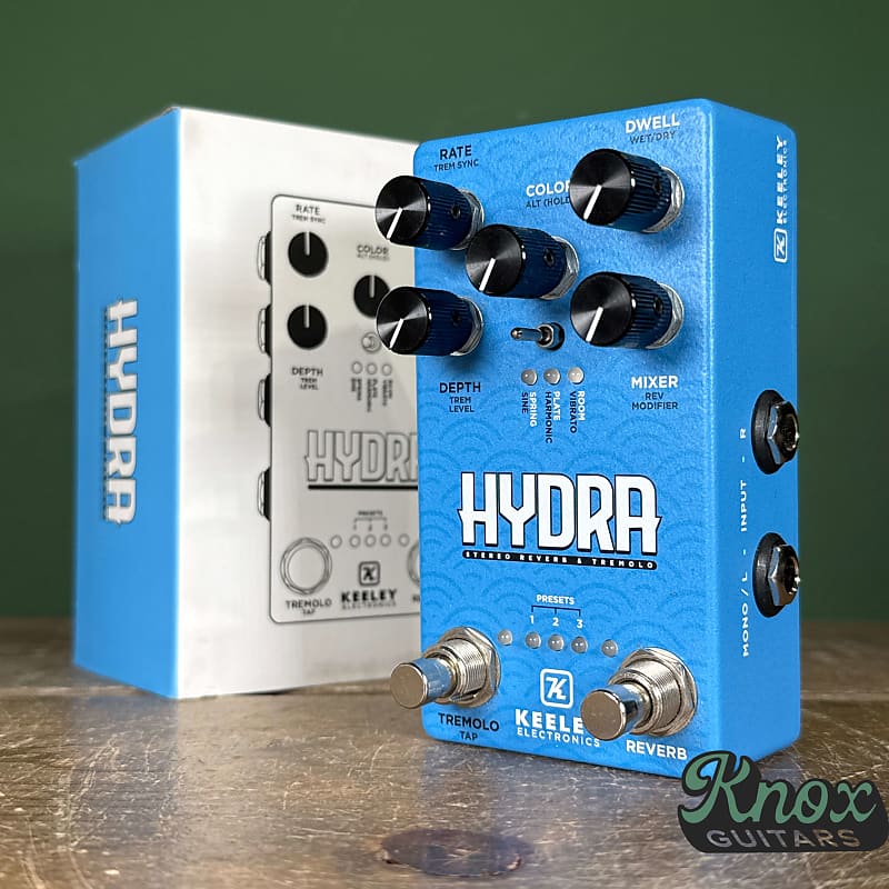 Keeley Hydra Stereo Reverb & Tremolo