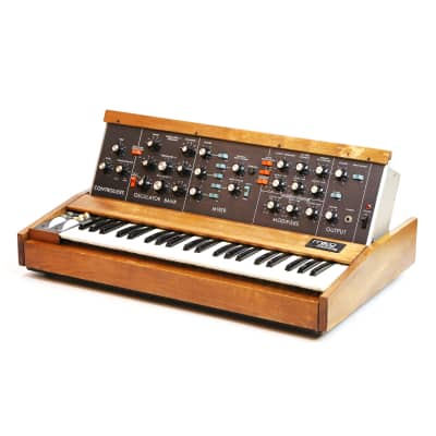 1974 Moog MiniMoog Model D Mini Moog Vintage Original Mono Synthesizer MonoSynth Keyboard Synth Works Perfectly image 2