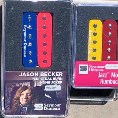 Seymour Duncan PERPETUAL BURN Jason Becker Pickups LIGHT BLUE/PINK