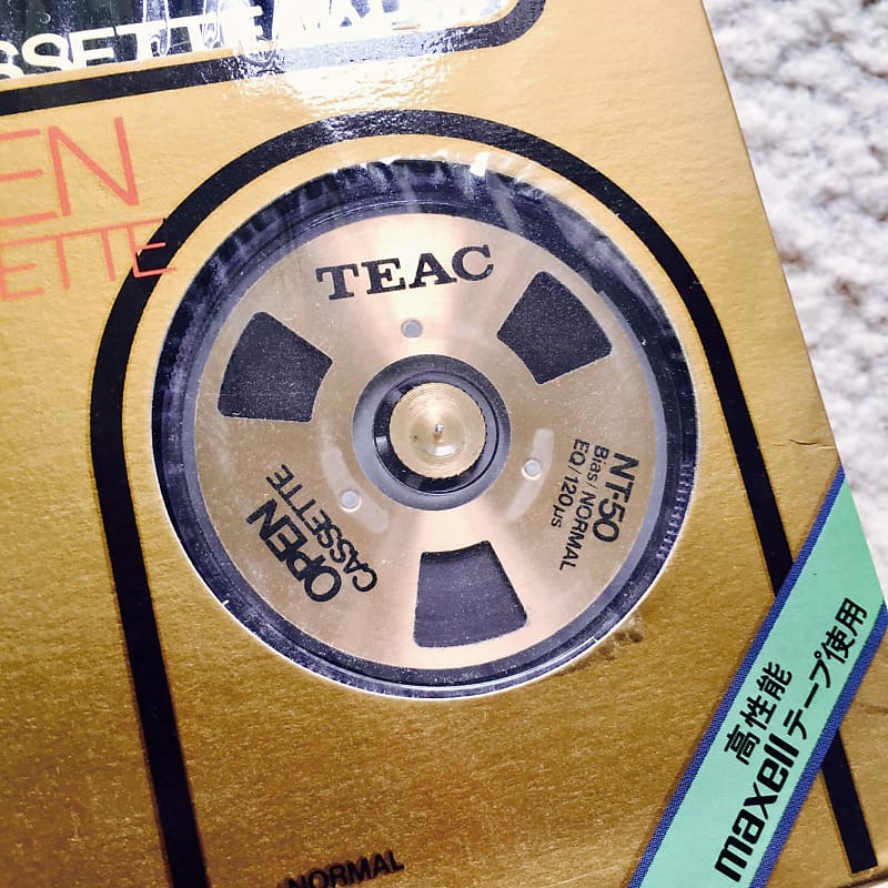 TEAC OC-2N Golden Open Reel Cassette, Super Rare & Classic ! Collectable !