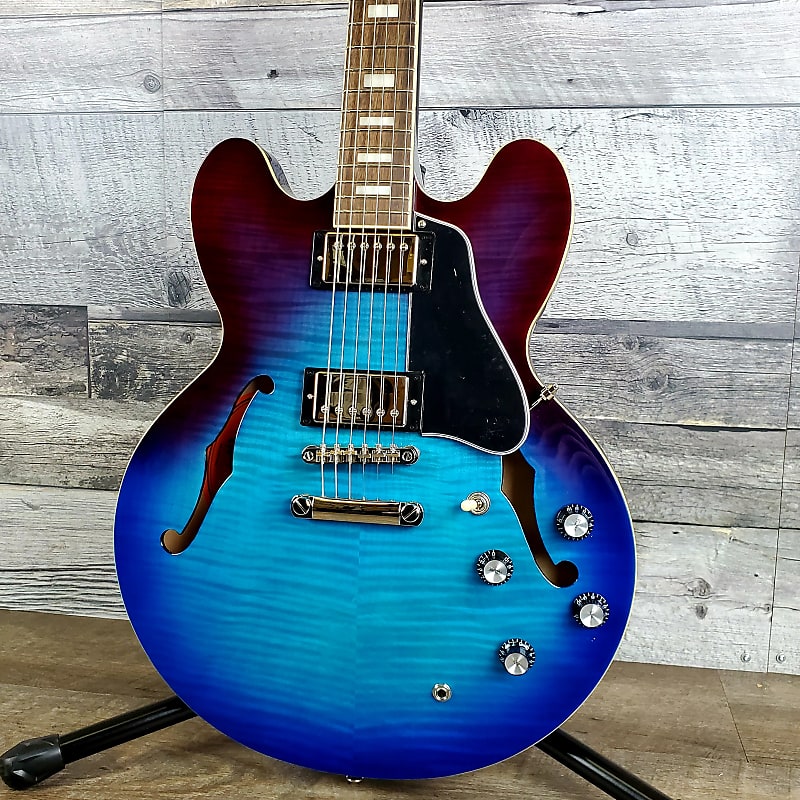 Epiphone Inspired by Gibson ES-335 Figured top Blueberry Burst