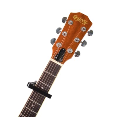 Premium Quality Guitar Capo Quick Easy Change Release Trigger Clamp Colour UK Black image 2