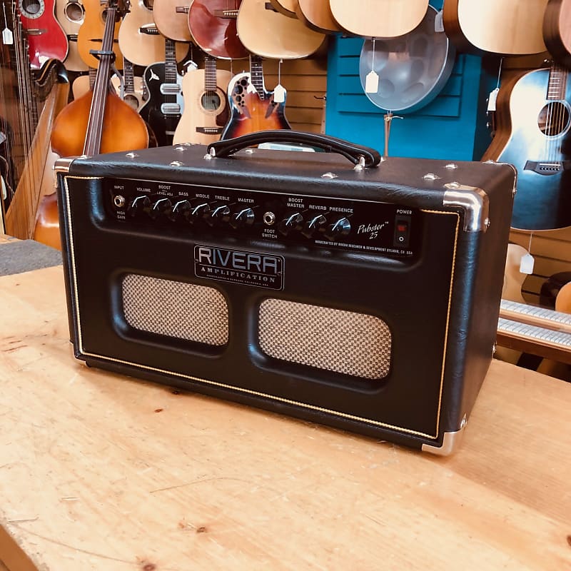 Rivera Pubster 25 Guitar Amp Head w/ 2way Footswitch Reverb
