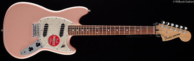 Fender Offset Duo-Sonic Shell Pink (972) | Reverb