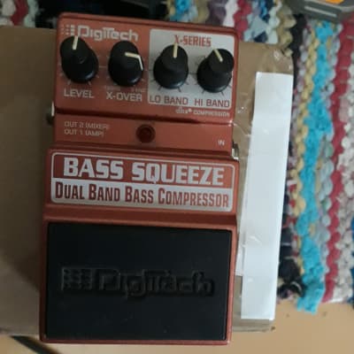 DigiTech X-Series Bass Squeeze Compressor Sustainer for sale