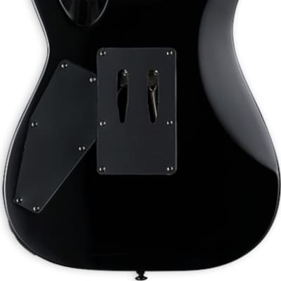 ESP Ltd. MH-200 Black Arched Top Electric Guitar image 3