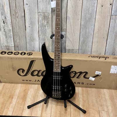 New 2020 Jackson JS3 Spectra IV 2020 Gloss Black Bass Guitar Help Support Small Business & Buy Here image 12