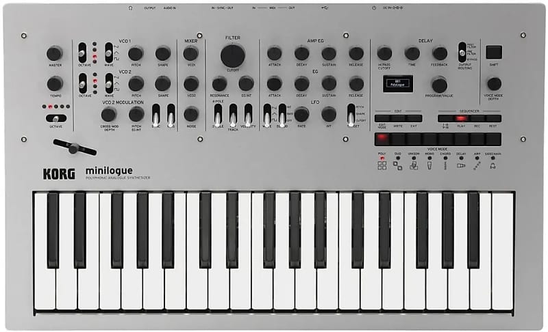 Korg Minilogue 4-voice Analog Polyphonic Synthesizer keyboard new  //ARMENS// image 1