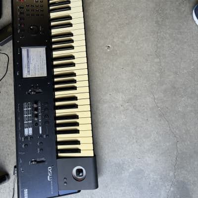 Korg M50 61-Key Music Workstation Keyboard 2000s - Black