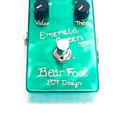 Reverb.com listing, price, conditions, and images for bearfoot-fx-emerald-green-overdrive