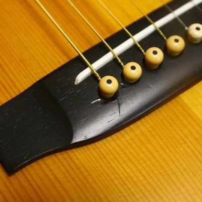 1970's made Japan vintage Acoustic Guitar MORALES M-250 Made in Japan image 9