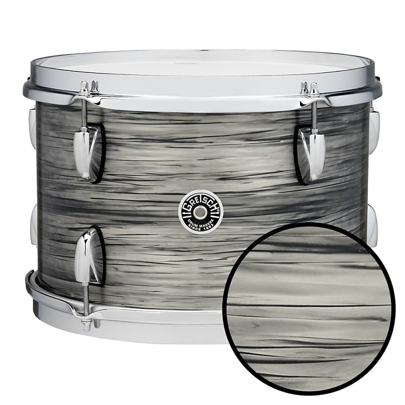 Gretsch Tom Tom USA Brooklyn 8x7 Grey Oyster image 1